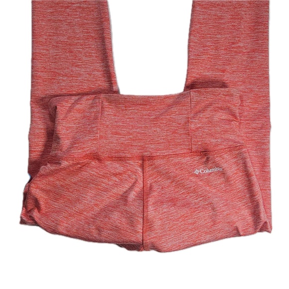 Columbia Leggings Womens XS Orange Omni-Wick High Rise Athletic Yoga Pants NEW - Picture 8 of 9